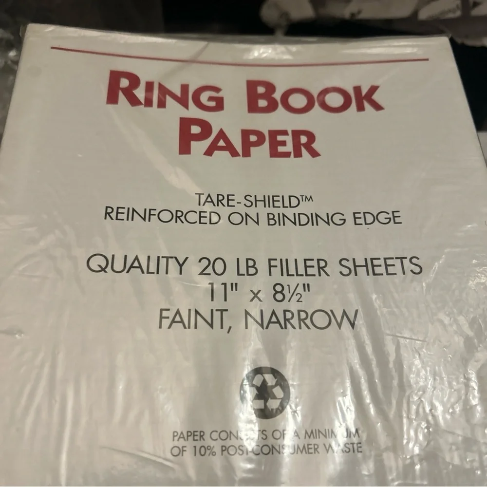 Sparco Brand 3 Ring Binder Indexes - White Laminated‎ Tab 5 Tabs 22 Packs 2